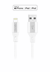 Bild von Datenkabel / Ladegerät USB 1.2m 2.4A für Lightning "Made for Apple" White Farbe
