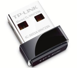 Bild von TP-Link Stick/Dongle TL-WN725N WLAN Nano USB Adapter 150Mbit/sSchwarz